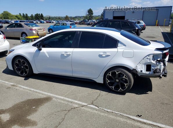 5YFB4MCE0SP219335 2025 TOYOTA COROLLA Белый Задняя левая четверть