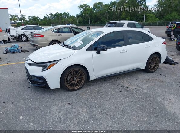 5YFB4MCE2RP187675 2024 TOYOTA COROLLA Белый Передняя левая четверть