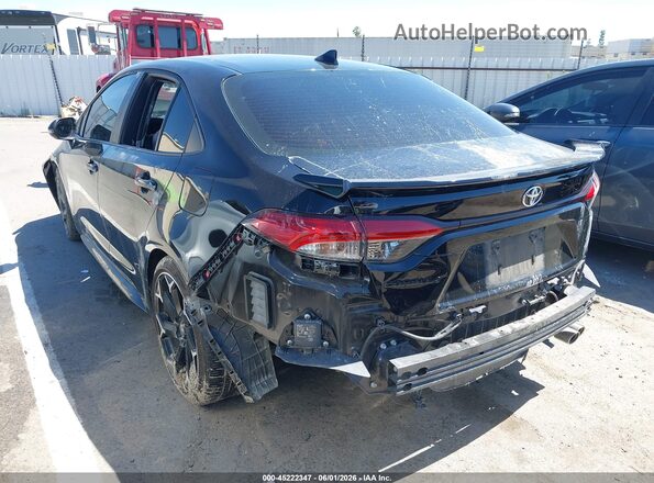 5YFB4MCE4SP236252 2025 TOYOTA COROLLA Черный Задняя левая четверть