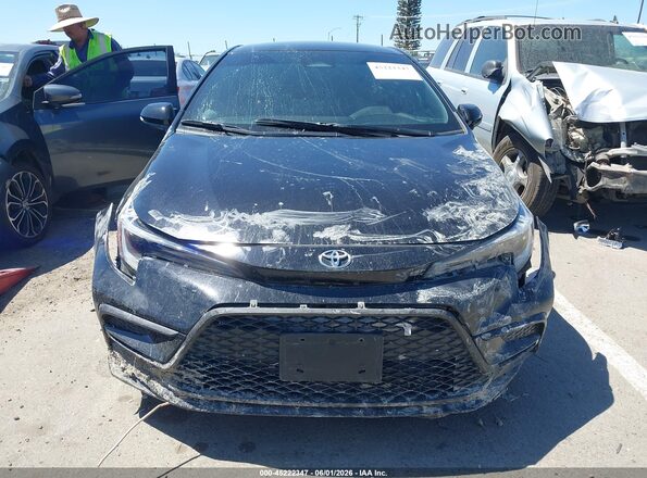 5YFB4MCE4SP236252 2025 TOYOTA COROLLA Черный Вид задней части салона