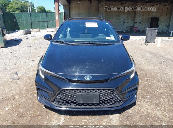 5YFB4MCE9SP252141 2025 TOYOTA COROLLA Black Widok zestawu wskaźników