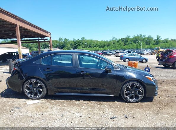5YFB4MCE9SP252141 2025 TOYOTA COROLLA Black Widok wnętrza z tyłu