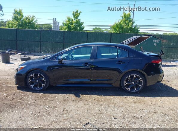 5YFB4MCE9SP252141 2025 TOYOTA COROLLA Black Widok wnętrza 360 stopni