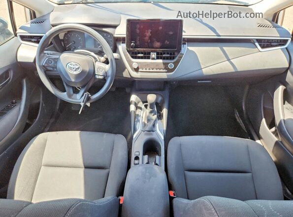 5YFB4MDE0SP248056 2025 TOYOTA COROLLA Silver Dashboard view