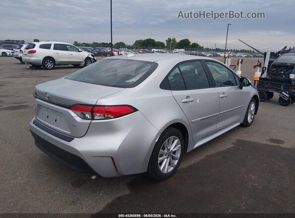 5YFB4MDE0SP339201 2025 TOYOTA COROLLA Серебряный Задняя правая четверть