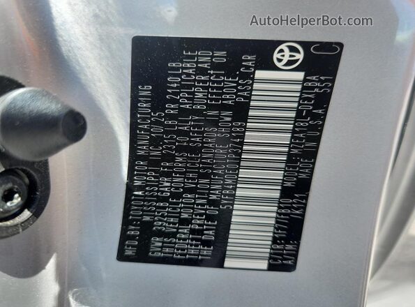5YFB4MDE0TP374189 2026 TOYOTA COROLLA Silver Engine compartment view