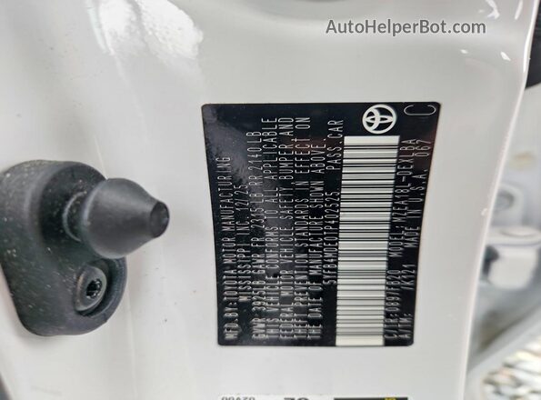 5YFB4MDE0TP402525 2026 TOYOTA COROLLA White Вид підкапотного простору