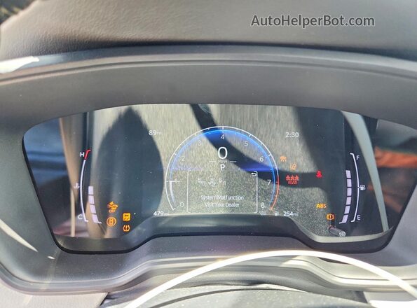 5YFB4MDE0TP451210 2026 TOYOTA COROLLA Blue Vista del cuadro de instrumentos