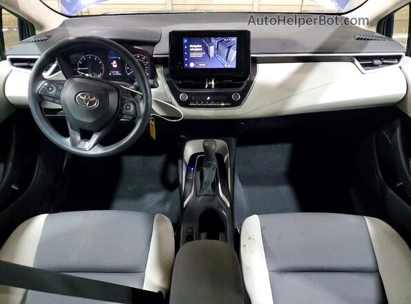 5YFB4MDE1PP004567 2023 TOYOTA COROLLA Синий Вид панели приборов
