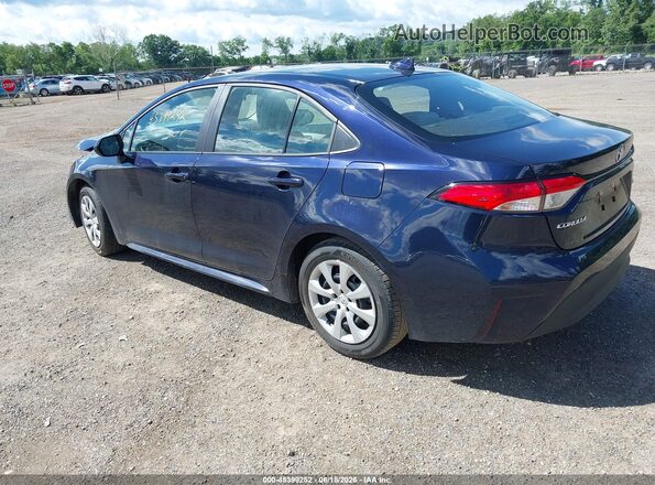 5YFB4MDE1SP260636 2025 TOYOTA COROLLA Синий Задняя левая четверть