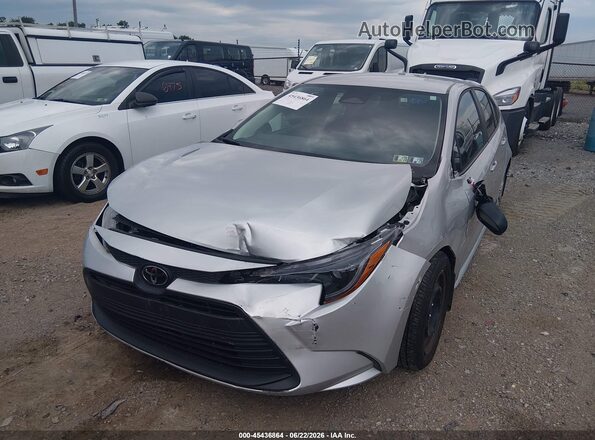 5YFB4MDE1SP261012 2025 TOYOTA COROLLA Silver Front view