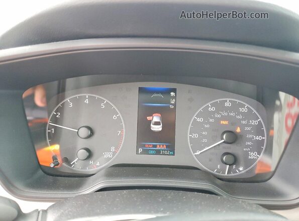 5YFB4MDE1SP326716 2025 TOYOTA COROLLA Gray Widok zestawu wskaźników