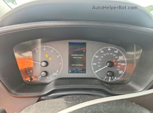 5YFB4MDE2RP099515 2024 TOYOTA COROLLA White Вид щитка приладів