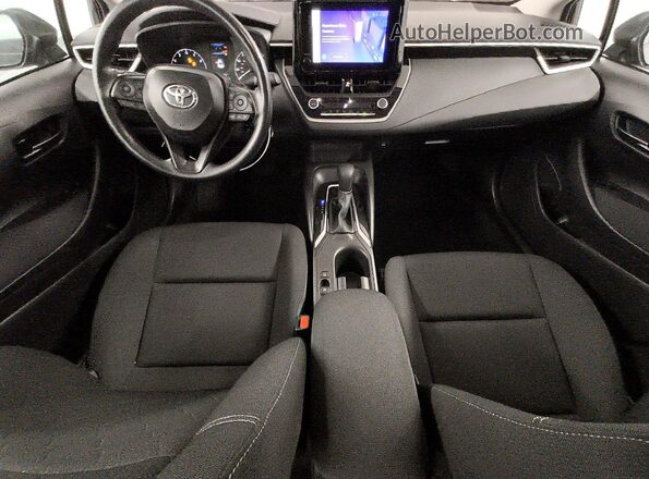 5YFB4MDE2SP277008 2025 TOYOTA COROLLA Black Dashboard view