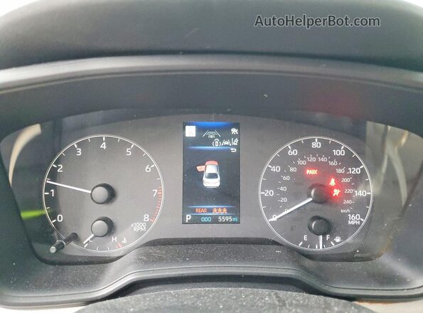 5YFB4MDE2SP305955 2025 TOYOTA COROLLA Silver Vista del cuadro de instrumentos