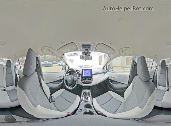 5YFB4MDE2SP305955 2025 TOYOTA COROLLA Silver Vista interior de 360 grados