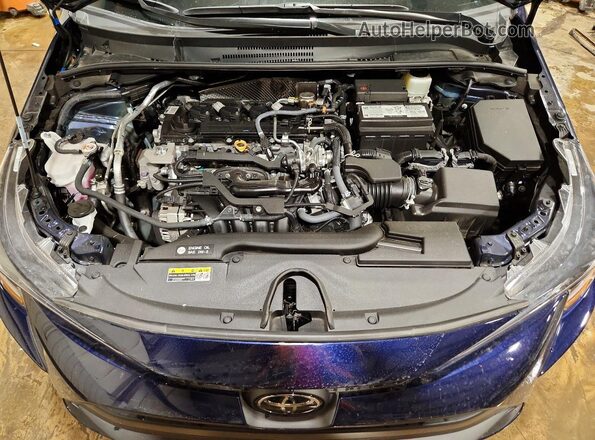 5YFB4MDE2SP341080 2025 TOYOTA COROLLA Blue უკანა სალონის ხედი