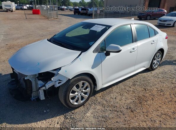 5YFB4MDE2SP358655 2025 TOYOTA COROLLA White წინა მარცხენა ხედი სამი მეოთხედიდან