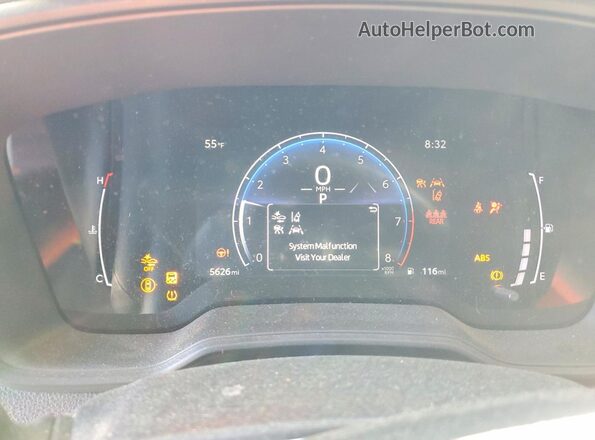5YFB4MDE2TP366546 2026 TOYOTA COROLLA Silver ხელსაწყოთა პანელის ხედი