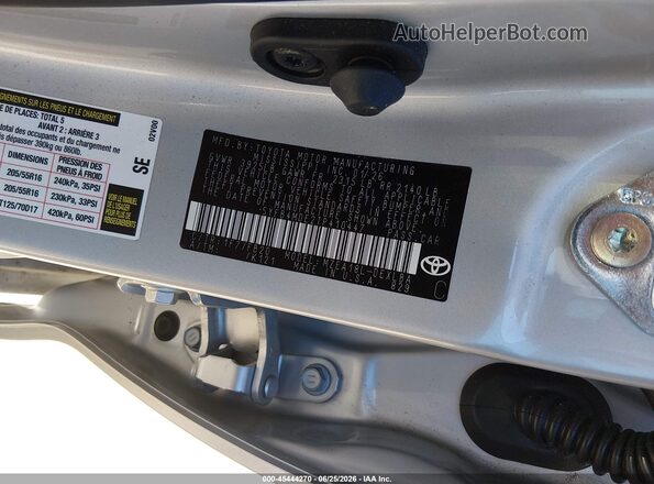 5YFB4MDE2TP410447 2026 TOYOTA COROLLA Silver Widok komory silnika