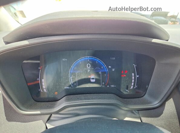 5YFB4MDE2TP428947 2026 TOYOTA COROLLA Silver Սարքավորումների վահանակի տեսք