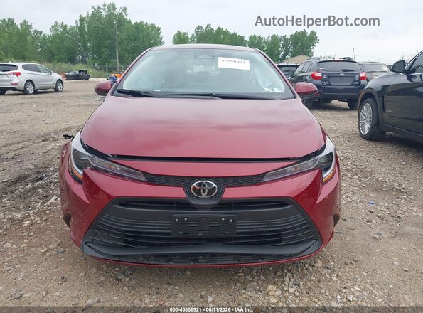 5YFB4MDE2TP448633 2026 TOYOTA COROLLA Red 