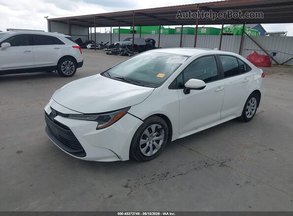 5YFB4MDE3PP008751 2023 TOYOTA COROLLA Белый Передняя левая четверть