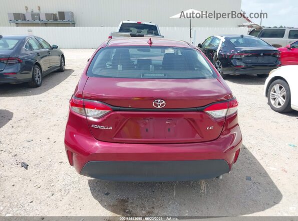 5YFB4MDE3SP257222 2025 TOYOTA COROLLA Red 