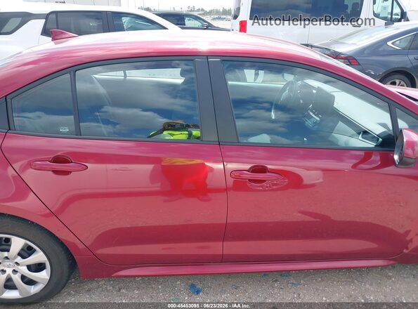 5YFB4MDE3SP257222 2025 TOYOTA COROLLA Red Widok zestawu wskaźników