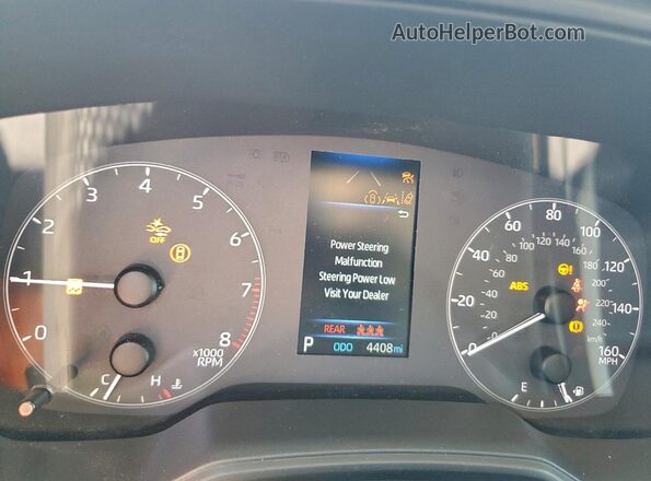 5YFB4MDE3SP290513 2025 TOYOTA COROLLA Silver Widok zestawu wskaźników