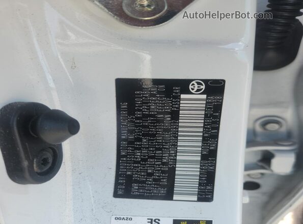 5YFB4MDE3SP338902 2025 TOYOTA COROLLA White 