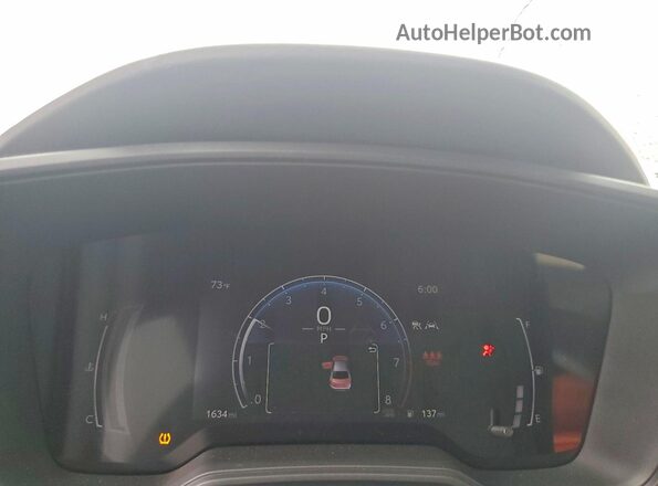 5YFB4MDE3TP452982 2026 TOYOTA COROLLA Red Instrument cluster view