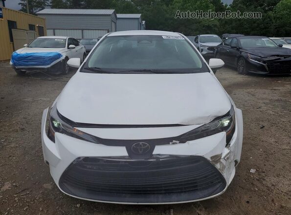 5YFB4MDE4PP068280 2023 TOYOTA COROLLA White Դիմացի տեսք