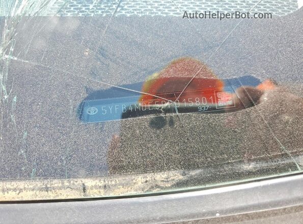 5YFB4MDE5PP015801 2023 TOYOTA COROLLA Burgundy VIN sticker view