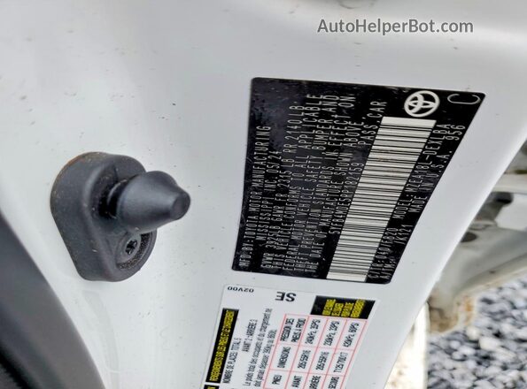 5YFB4MDE5RP182159 2024 TOYOTA COROLLA White ძრავის განყოფილების ხედი