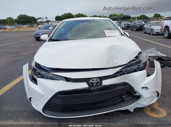 5YFB4MDE5TP388914 2026 TOYOTA COROLLA White Widok zestawu wskaźników
