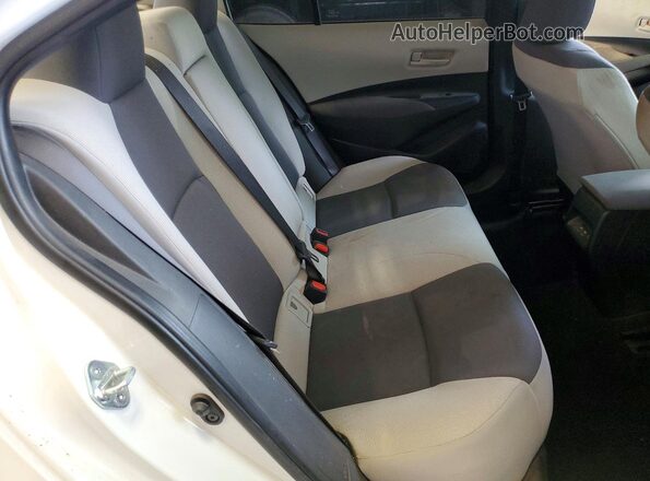 5YFB4MDE6PP006508 2023 TOYOTA COROLLA White უკანა სავარძლების ხედი
