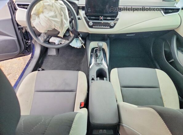 5YFB4MDE6RP091854 2024 TOYOTA COROLLA Blue Dashboard view