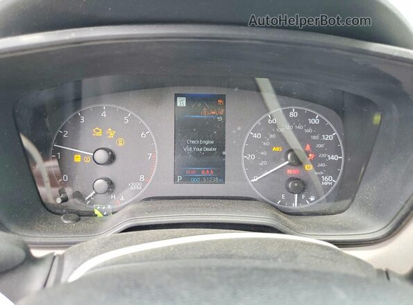 5YFB4MDE6RP207151 2024 TOYOTA COROLLA Silver Widok zestawu wskaźników