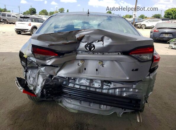 5YFB4MDE6SP238177 2025 TOYOTA COROLLA Silver Вид ззаду