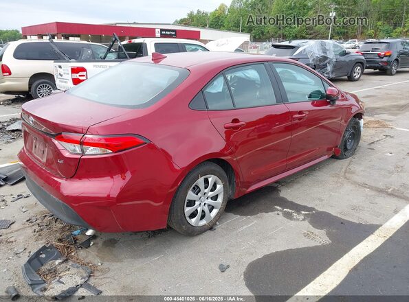 5YFB4MDE6SP269347 2025 TOYOTA COROLLA Red Հետևի աջ