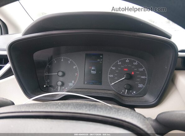 5YFB4MDE6SP287511 2025 TOYOTA COROLLA Silver Widok tylnych siedzeń
