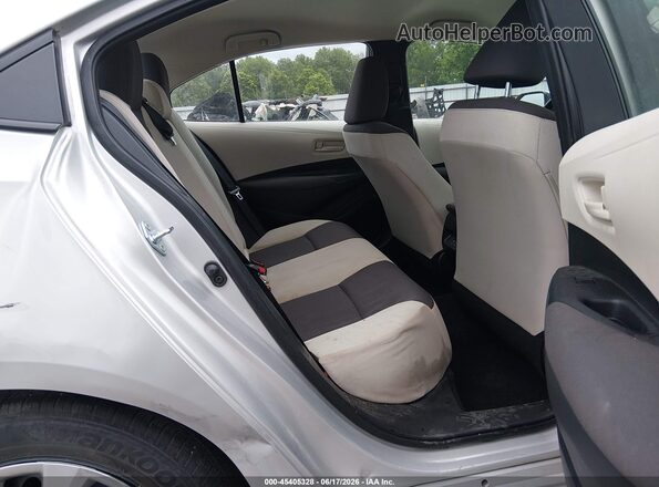 5YFB4MDE6SP287511 2025 TOYOTA COROLLA Silver Widok naklejki z numerem VIN