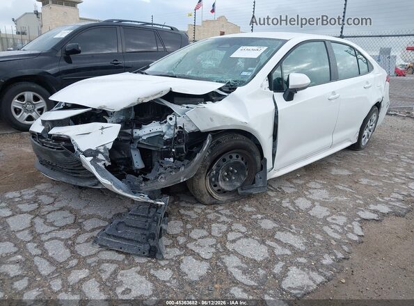 5YFB4MDE6TP384290 2026 TOYOTA COROLLA White წინა მარცხენა ხედი სამი მეოთხედიდან