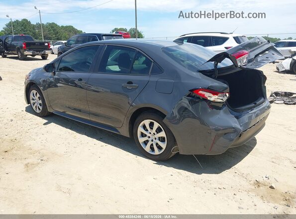 5YFB4MDE6TP384404 2026 TOYOTA COROLLA Gray Задня ліва чверть