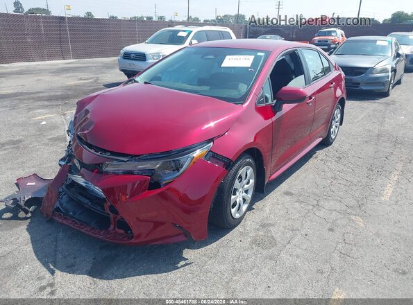 5YFB4MDE6TP465371 2026 TOYOTA COROLLA Red Vista tres cuartos delantera izquierda