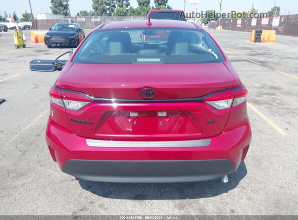 5YFB4MDE6TP465371 2026 TOYOTA COROLLA Red 