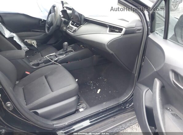 5YFB4MDE7PP007733 2023 TOYOTA COROLLA Black Widok wnętrza z przodu