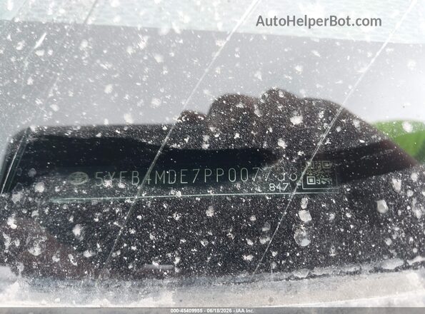 5YFB4MDE7PP007733 2023 TOYOTA COROLLA Black Widok komory silnika