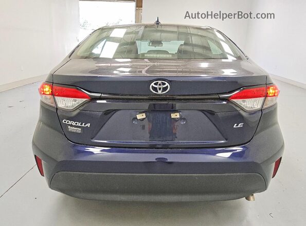 5YFB4MDE7PP044295 2023 TOYOTA COROLLA Blue Rear view
